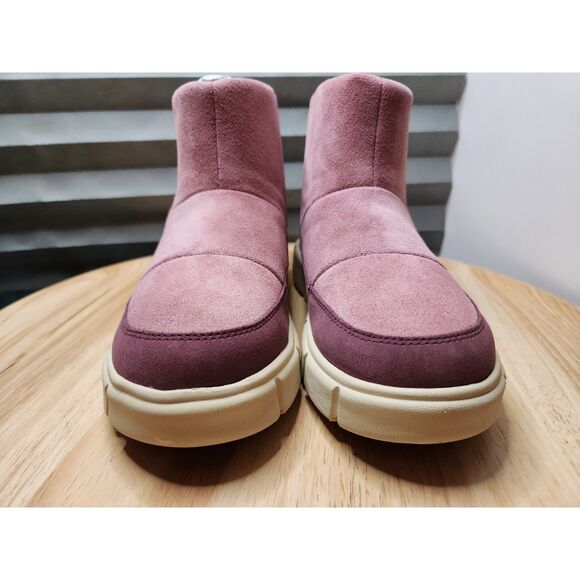 Sorel Youth Explorer III Slip-On Waterproof Boots Size 7 Mauve - Picture 4 of 12